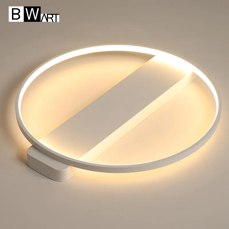 BWART Modern LED Ceiling Lights For Living Room Bedroom Simple personality design Indoor lighting Lamp Remote dimming | Лампы и