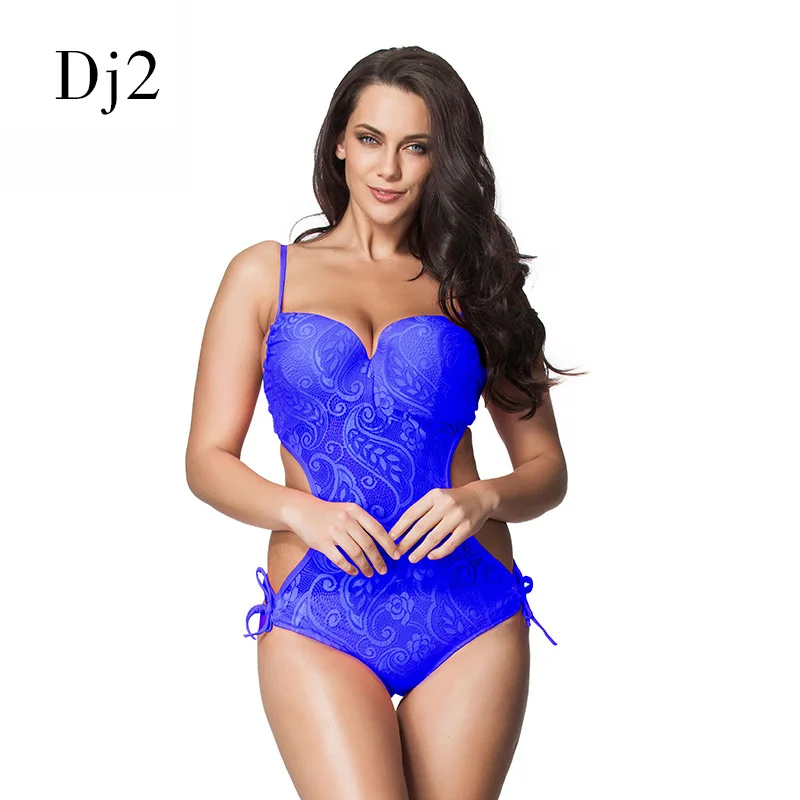 Сексуальный сетчатый купальник с вырезами Женский Цельный цветочным принтом