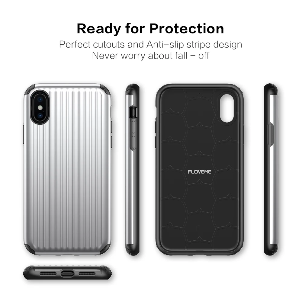 Case For iPhone XS MAX Luxury Travel Super Protect Shockproof Cover X Coque |