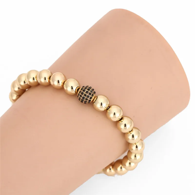 Лидер продаж для женщин и мужчин Bijoux Femme сделай сам медный Кристальный шар 8 мм