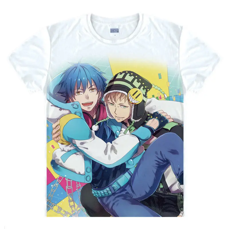 DRAMAtical Murder футболка прозрачная рубашка Красочные футболки Аниме принт супер