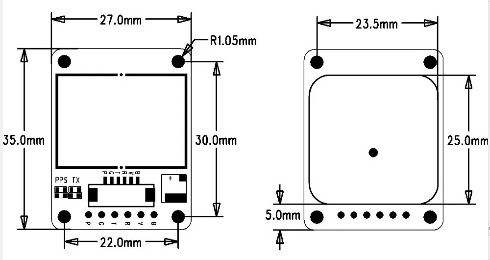 1PPS UART ttl уровень gps ГЛОНАСС двойной ГНСС модуль gps модуль с антенной флэш-BN-357 Дрон gps Аксессуары gps модуль m8n