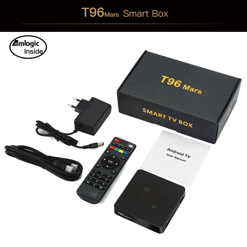 Бесплатная доставка T96 Mars Android 7 1 Amlogic S905W 2G/16G BT2.1 tv box Поддержка AV Беспроводная