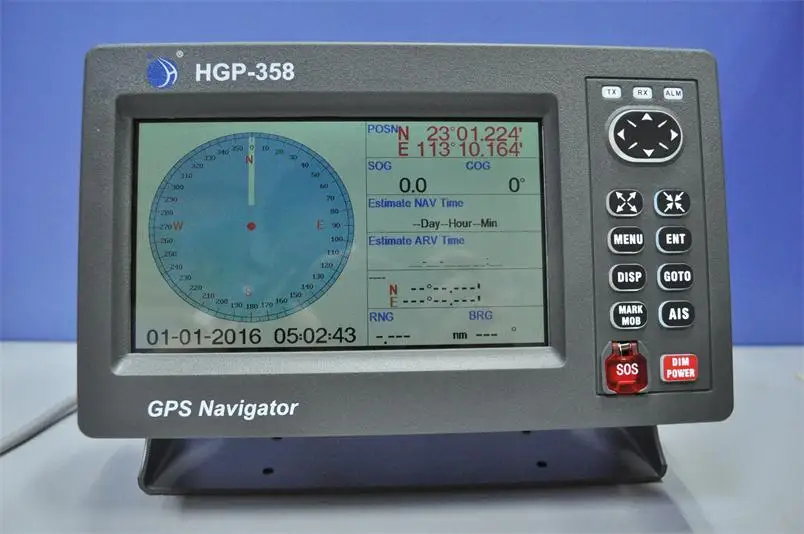 201 7 HGP-358 inch Морские GPS картплоттер Лидер продаж конкурентная цена from фабрики |