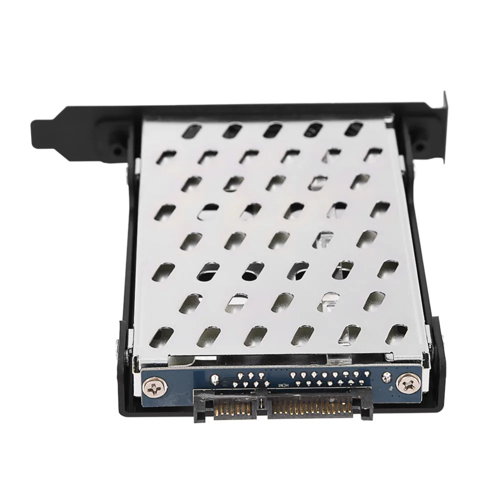 Oimaster Pci Mobile Rack Enclosure Hard Disk Drive Case Box For 2.5 Inch Sata Sdd Hdd Adapter