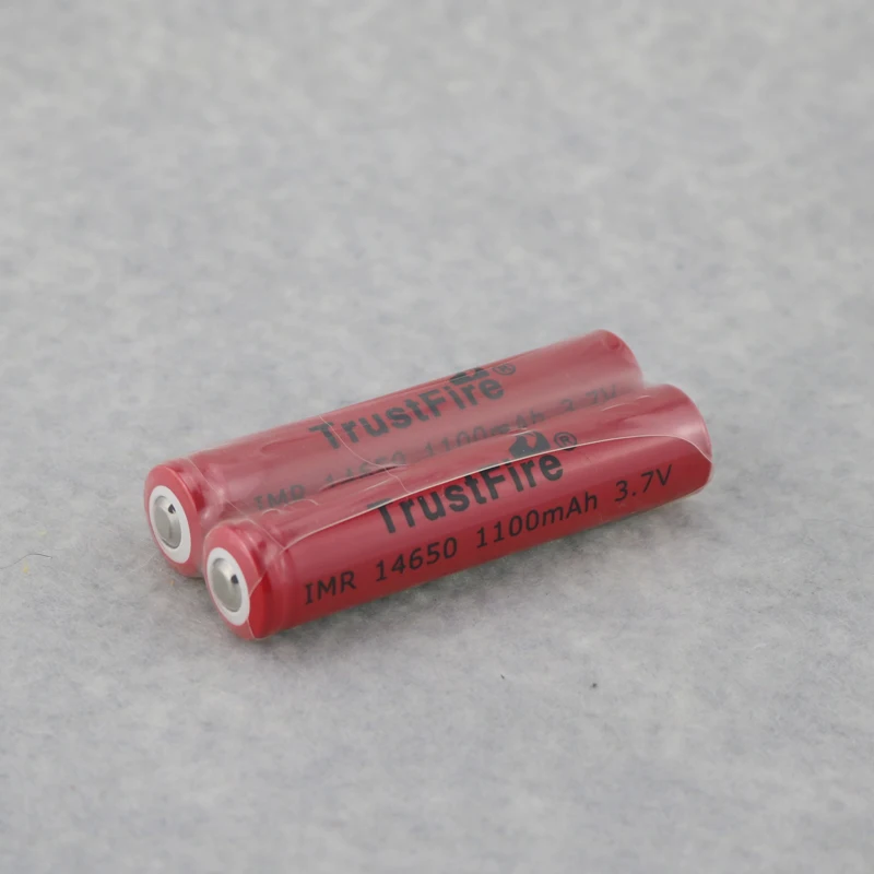 TrustFire IMR 14650 1100 мАч 3 7 В Высокая мощность аккумулятора выход 5A для электронной