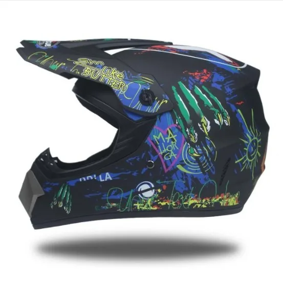 Мото rcycle шлем Мужской Мото шлем высшее качество capacete moto cross внедорожный Мото Кросс шлем DOT ECE - Цвет: P