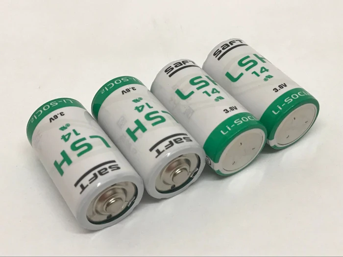 4 шт./лот SAFT LSH14 размер C 3 6 В 58000 мАч литиевая батарея LSH 14 неперезаряжаемые батареи