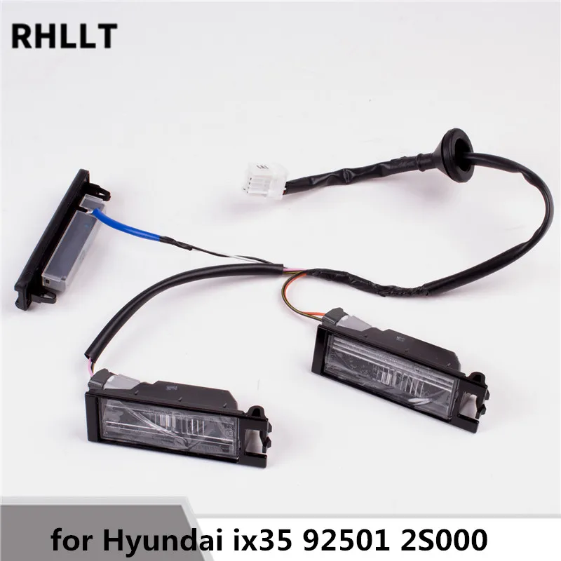 OEM номерной знак модулей противотуманные лампы в сборе для hyundai Tucson ix35 2010-2013 фонарь освещения номерного знака 925012S000