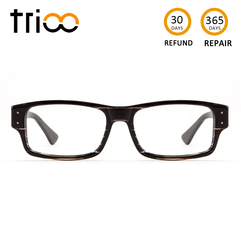 Мужские очки для коррекции близорукости TRIOO высококачественные квадратные