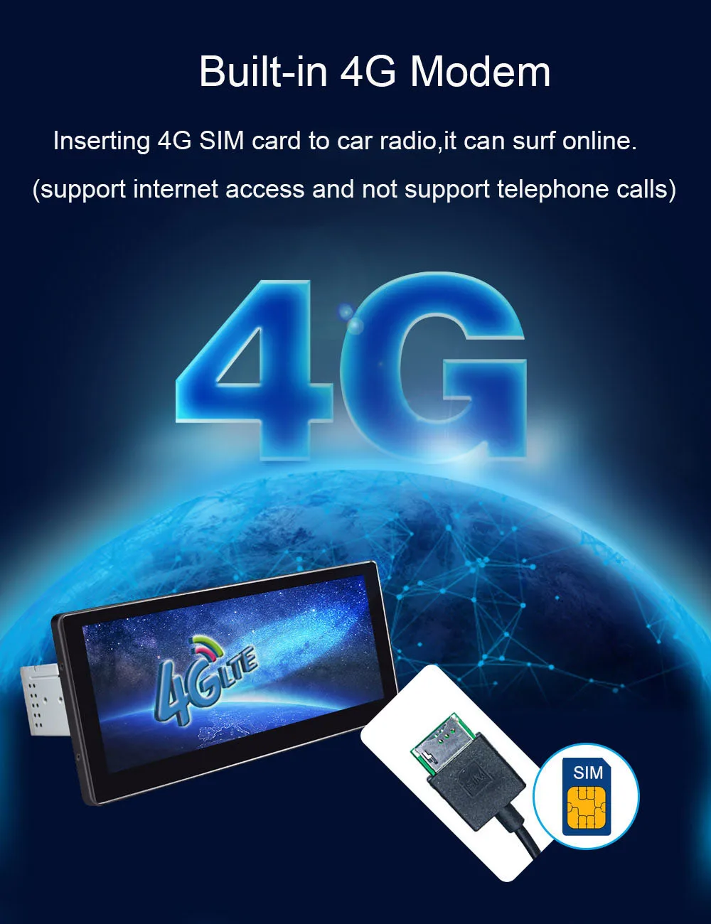 Android 8,1 10,2" беспроводной Carplay Встроенный 4G модем DSP рулевое колесо bluetooth управление 4 Гб+ 64 Гб мультимедийный плеер