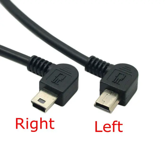 Удлинительный кабель Mini USB (штекер)/Mini (гнездо) 90 градусов 0 3 м 30 см | Компьютеры и