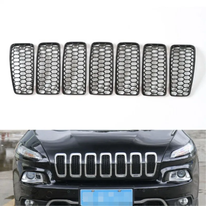 7 шт. решетчатая решетка для автомобиля Jeep Cherokee 2014 2016|Гоночные решетки| |