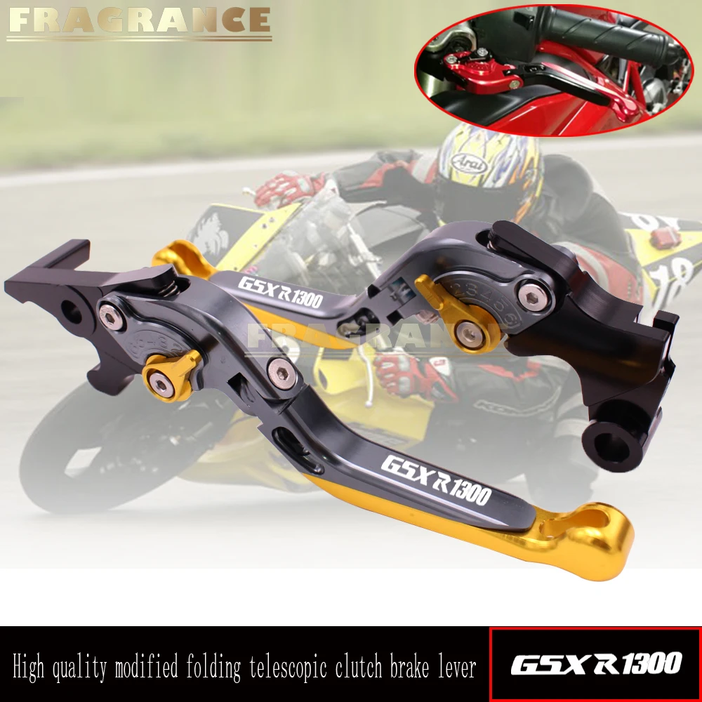 Регулируемые складные выдвижные рычаги тормозной муфты для Suzuki HAYABUSA GSXR1300 GSX1300R