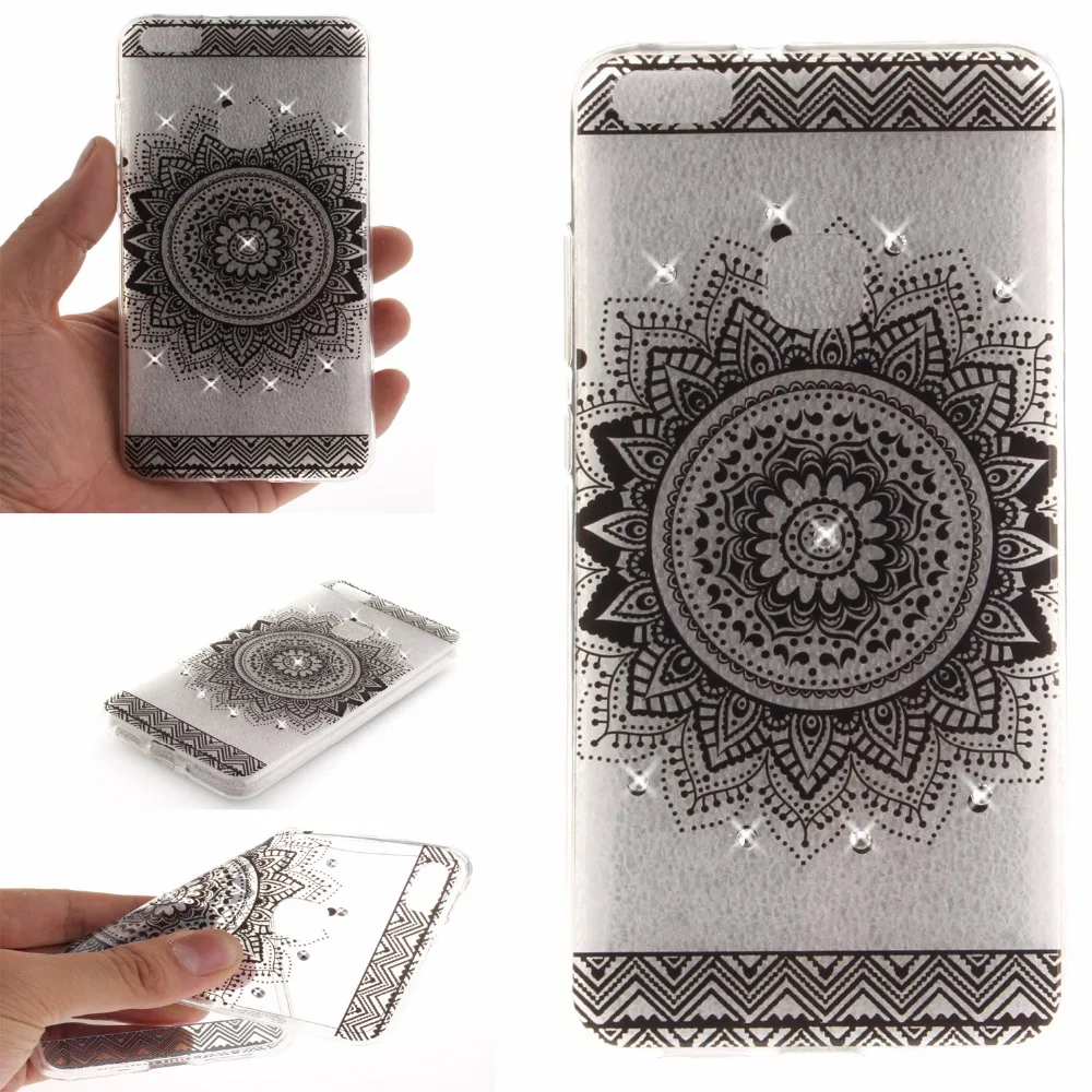 Fundas для Huawei P10 p9 P8 Lite Smart/gr3 2017 Силиконовые ТПУ чехол телефона углерода Волокно Coque