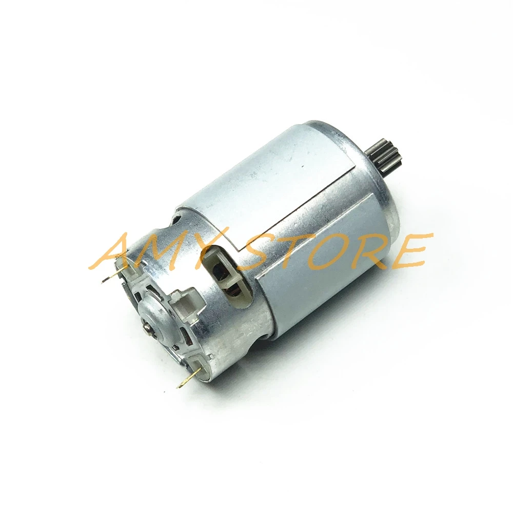 RS550 мотор 17 14 15 11 12 зубов 9 зубов 7,2 9,6 10,8 12V 14,4 V 16,8 18V 21 25 vgear 3 дюймов для беспроводной зарядки дрель электрическая отвертка