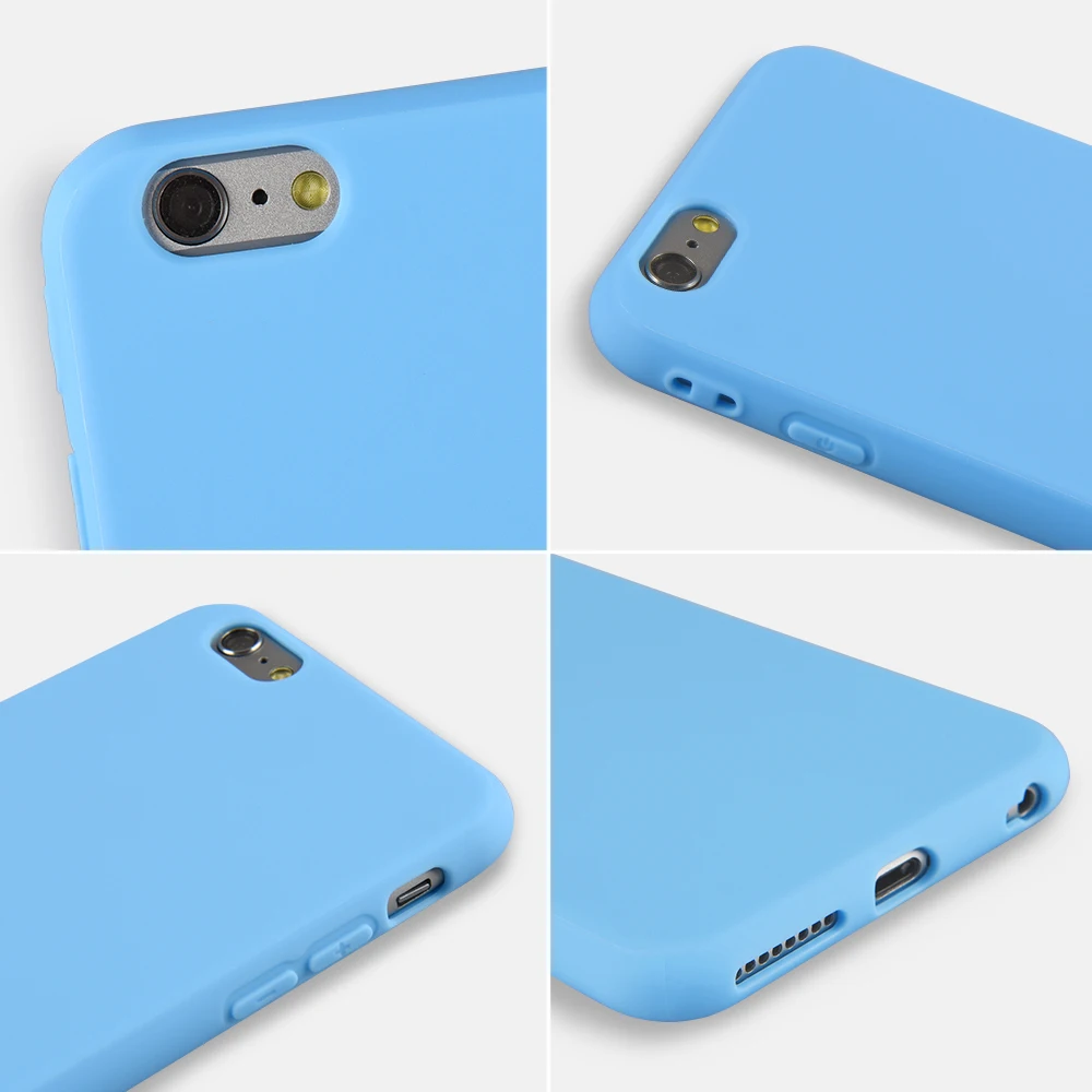 ALANGDUO ТПУ карамельного цвета резиновый силиконовый чехол для iPhone X 7 XS MAX 11 pro max 6 телефон Мягкий чехол для iPhone 8 6 Plus XR XS