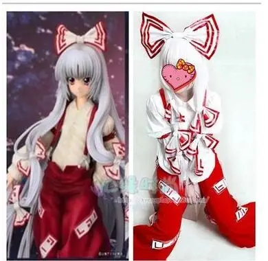 Игра косплей TouHou костюм к проект Fujiwara no Mokou костюмы на Хэллоуин для девочек и