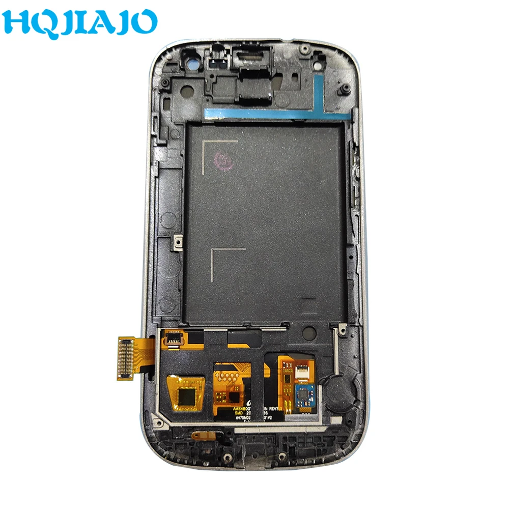 Тестовый ЖК экран для Samsung S3 i9300 дисплей сенсорный дигитайзер рамка Galaxy i9300i i9301