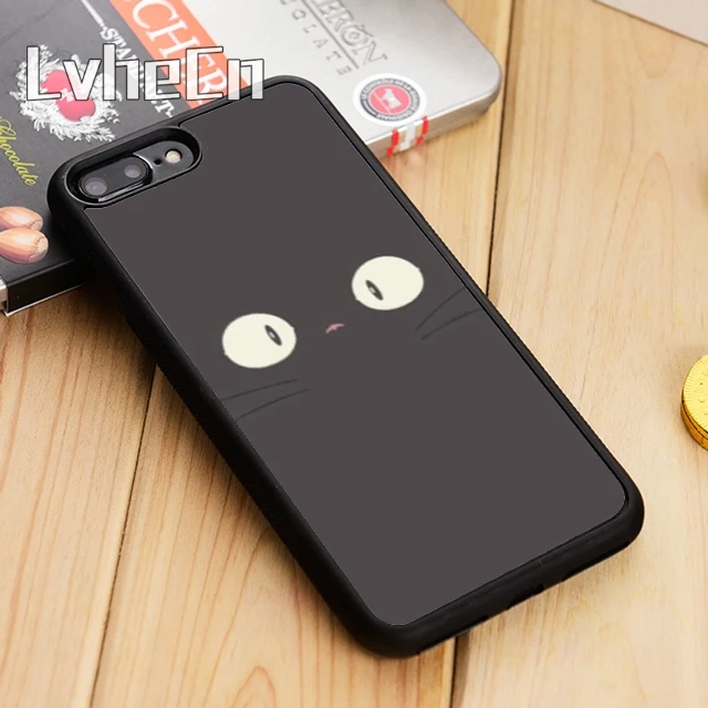 LvheCn Jiji Kiki s служба доставки чехол для телефона с котом iPhone 5 6s 7 8 plus 11 12 Pro X XR XS max Samsung