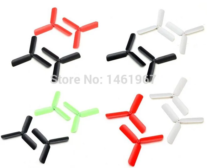 

16pcs/lot H107L H107C H107D H108C H6C JXD385 388 392 Upgrade 3-Leaf Propeller Blade