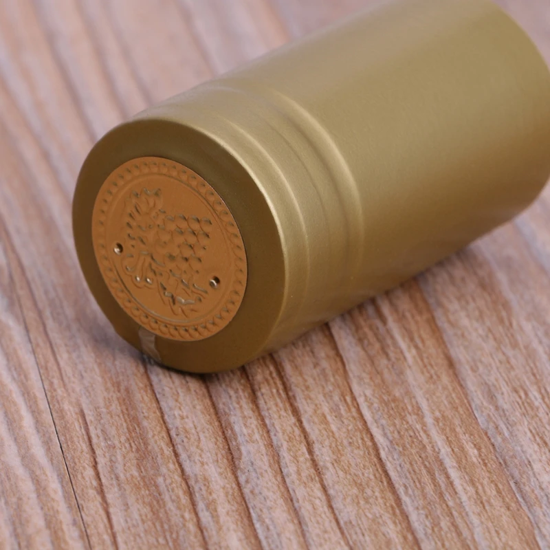 10Pcs Wine Bottle Heat Shrink Capsules Homebrew Top Cap Loose Line Peeling Easy | Дом и сад