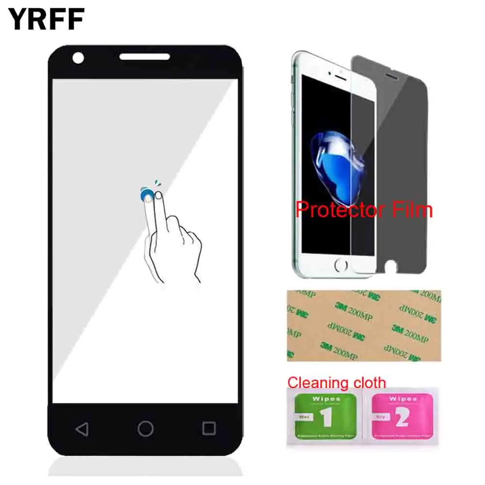 Защитная пленка на панель для Alcatel One Touch Pixi 3 4027D 4027X 5017 5017E OT4027 4027|front glass|touch screen
