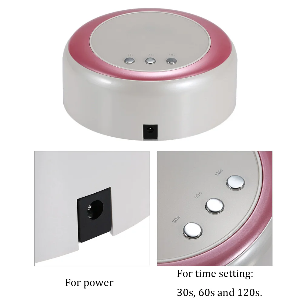 20 Вт светодиодный Сушилка для ногтей Гель лак отверждение УФ лампа светильник