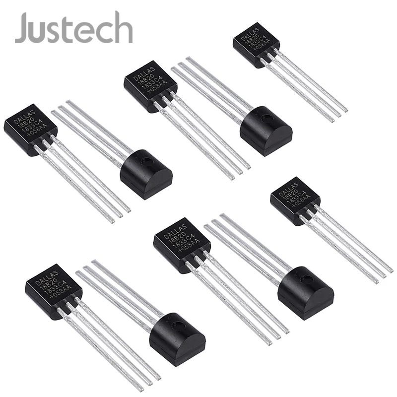 Датчик температуры Justech DS18B20 с функцией сигнализации цифровой термометр датчик 1