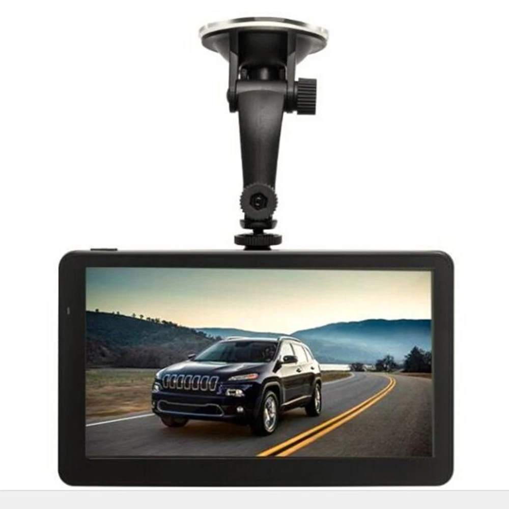 Автомобильный GPS навигатор на Android 7 &quot DVR FM Bluetooth Wi Fi Карта Европы/России