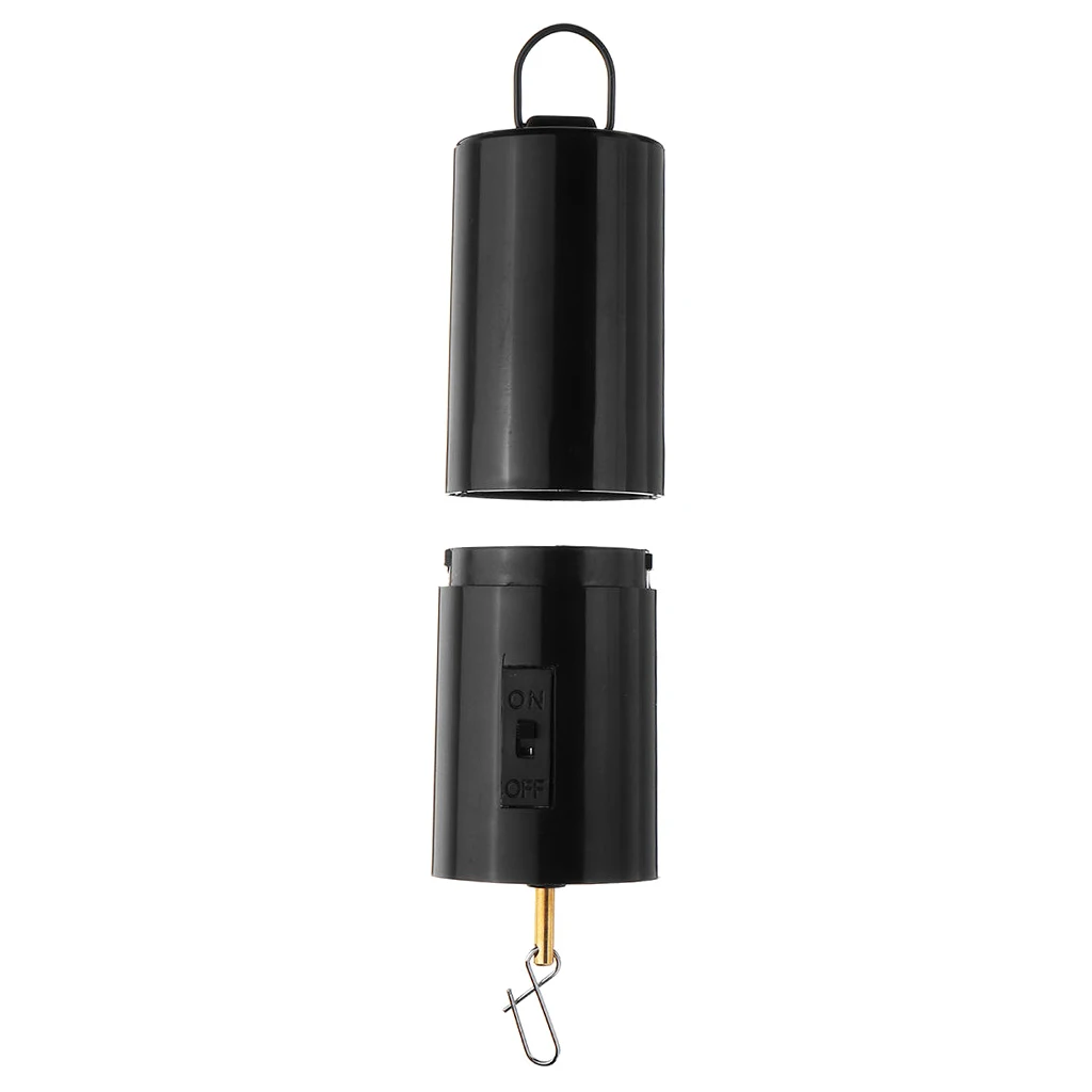 2Pieces Battery Operated Hanging Display Wind Spinner Motor Garden Decor Accessory