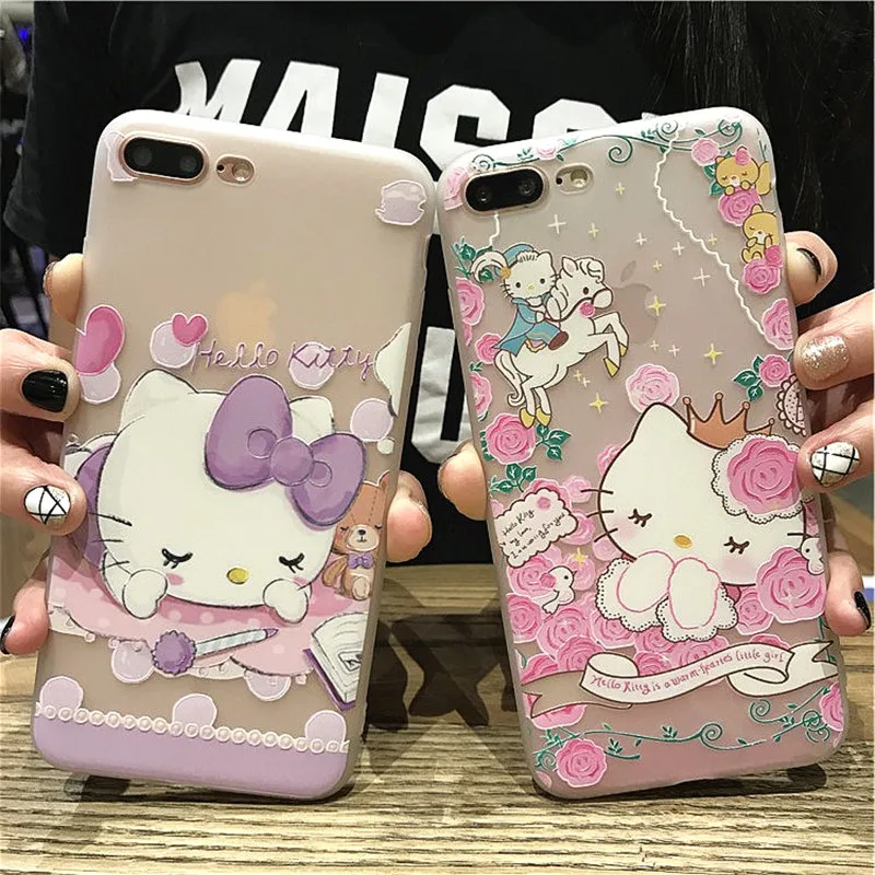 3D рельефный чехол для iPhone 5 5S SE 6 6S 7 8 Plus X Мягкий ТПУ Oppo R9 S R11 plus R15 ЧЕХОЛ ДЛЯ vivo X7 X9 X20