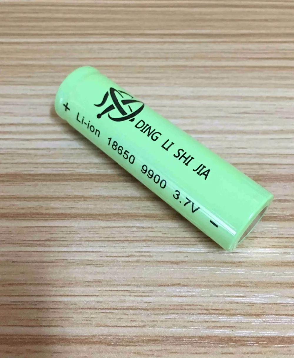 DING LI SHI JIA XL 4 шт. 18650 3,7 в 9900 литий-ионная батарея большой емкости перезаряжаемая литиевая батарея мАч фонарик батареи 3,7 в