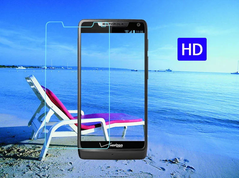 Горячая закаленная стеклянная пленка для Motola Moto Droid RAZR M XT907 XT910 Maxx XT912 Защитная