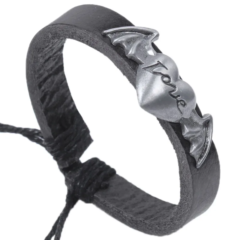 Женский и мужской браслет из натуральной кожи | Украшения аксессуары