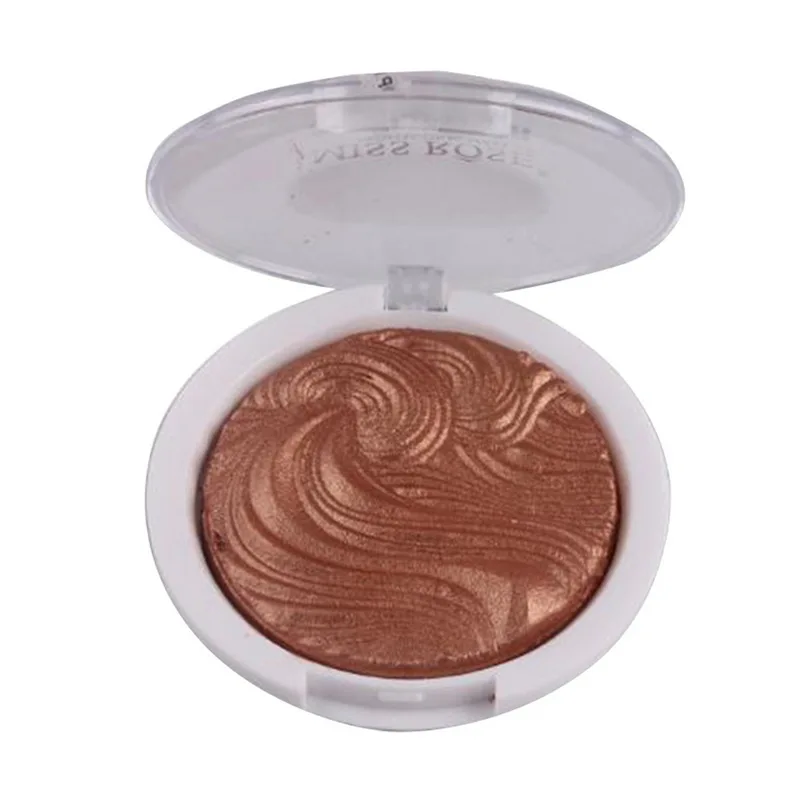 MISS ROSE Бренд сияющий макияж Мерцающий Порошок база хайлайтер осветитель изюминка