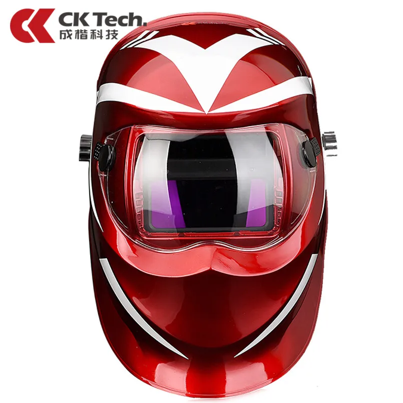 CK Tech. Солнечная энергия авто затемнение сварочный шлем маска объектива 93*43 см на голову термостойкий сварочный колпачок УФ Защита