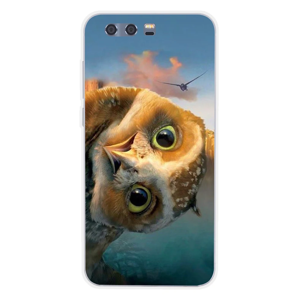 Чехол для Huawei Honor 9 Мягкий ТПУ силиконовый классный роскошный защитный чехол Honor9