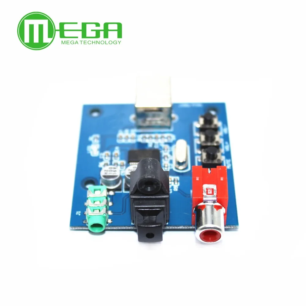 PCM2704 USB DAC Power волоконно оптический коаксиальный аналоговый выход Raspberry Pi Raspbian RaspBMC
