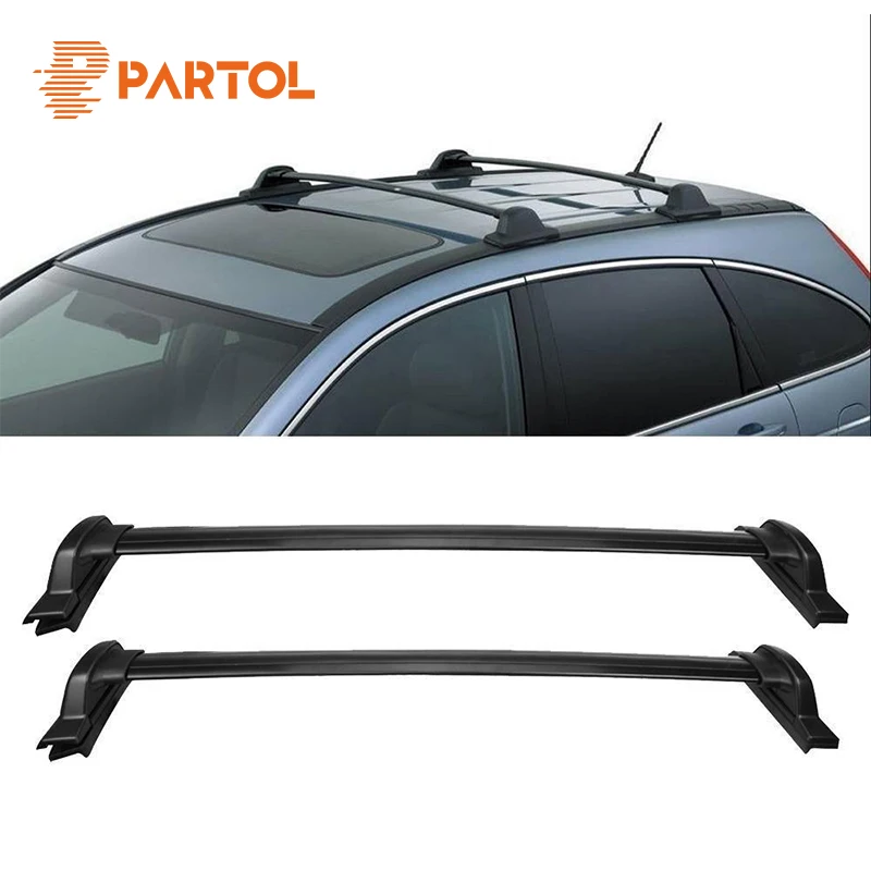 Partol 2 шт./компл. Черный Автомобильный багажник на крышу поперечные перекладины 60