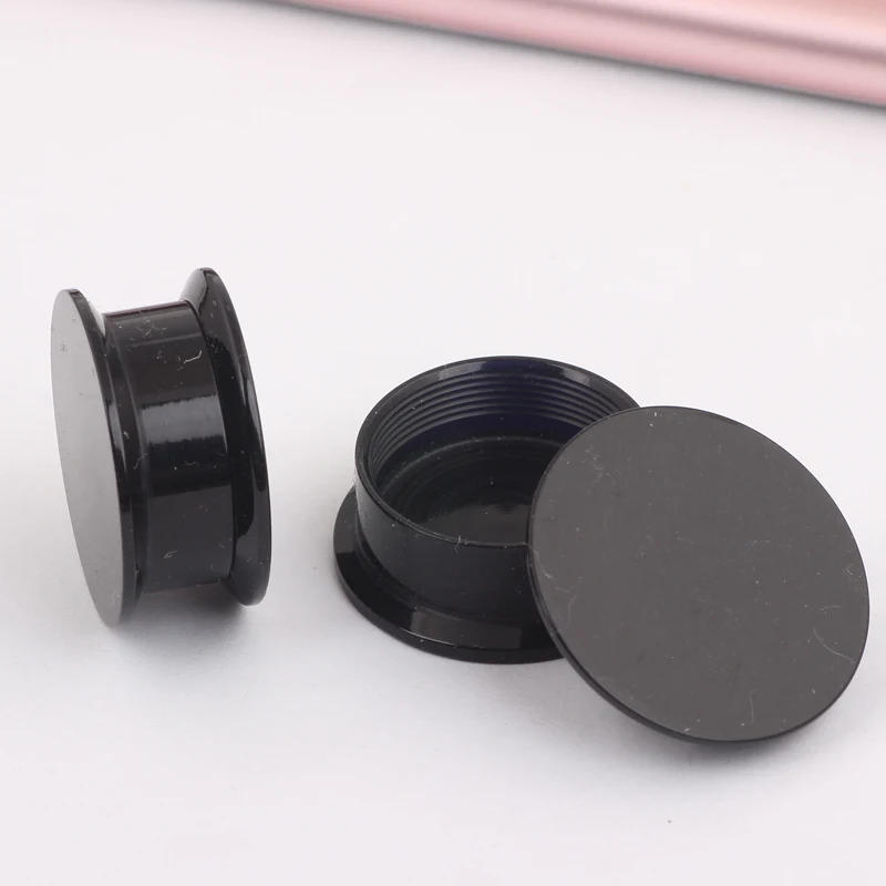 Акриловые ювелирные изделия для тела туннель с внутренним винтом 9 размеров 72 шт.