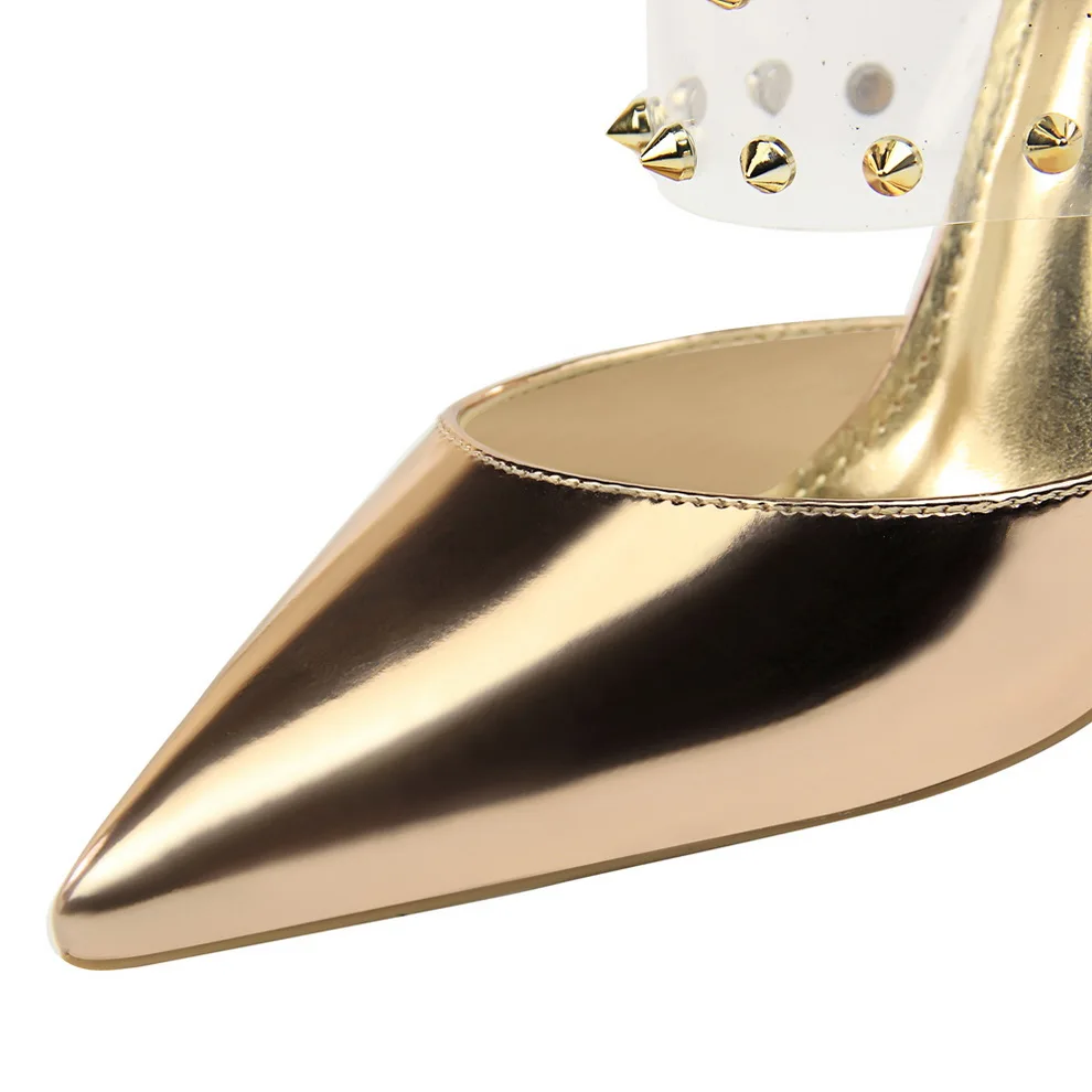 Роскошные женские туфли лодочки из лакированной кожи на высоком каблуке обувь