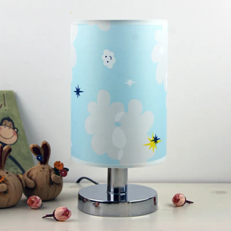 Стильные Настольные лампы из ПВХ настольная лампа прикроватная нержавеющей