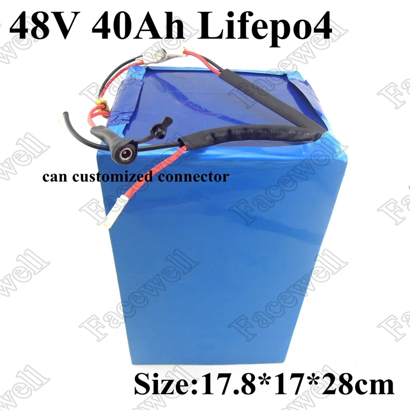 Аккумуляторная батарея lifepo4 48 В для электровелосипеда литий-Железный фосфат в 2000