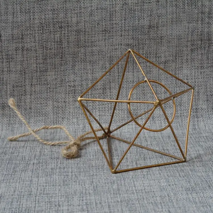 Современные Diy Висячие геометрические Свадебные украшения | Дом и сад