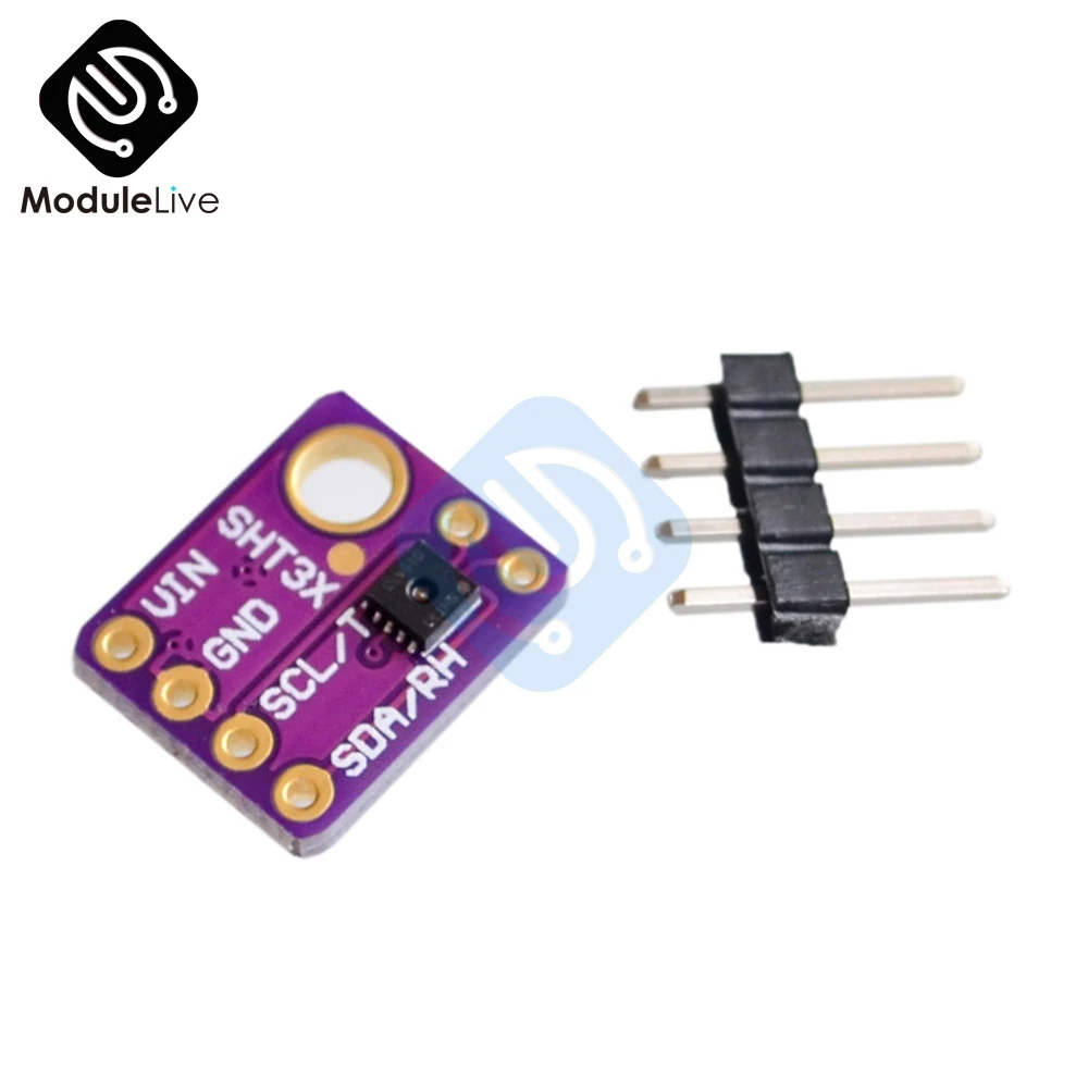 SHT31 D температуры модуль датчика влажности микроконтроллер IIC I2C Breakout Weather 3V 5V