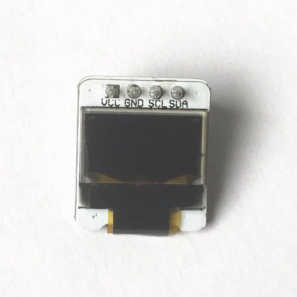 Модуль OLED дисплея 0 49 дюйма IIC/I2C модуль 64*32 белый SSD1306 3 5 в для Arduino/51|module for arduino|module
