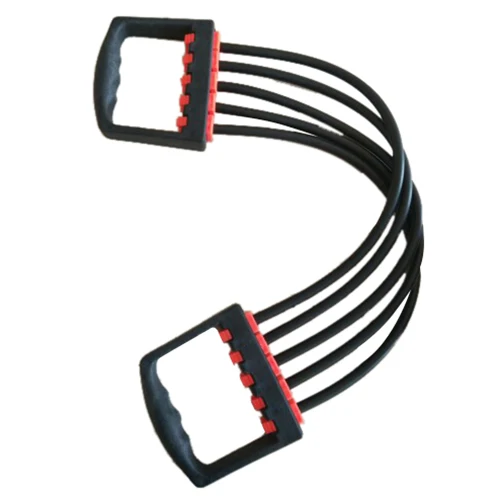 Гимнастический регулируемый 5 пружинный резиновый расширитель груди