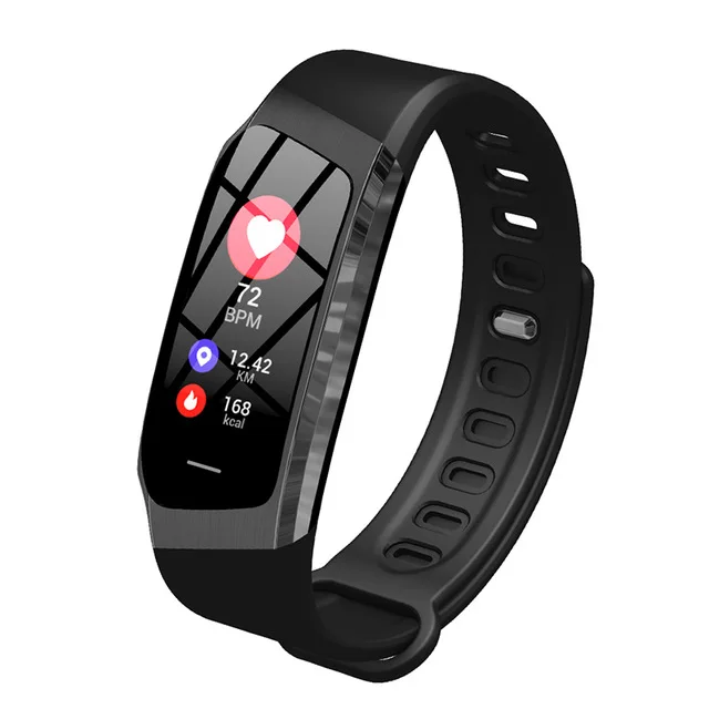 Черный SANDA Fashion Cool Smart Watch IP67 Bluetooth Heart Rate Monitor Blood Pressure Men Watches Women Smartwatch for Android iPhone - Цвет: Черный