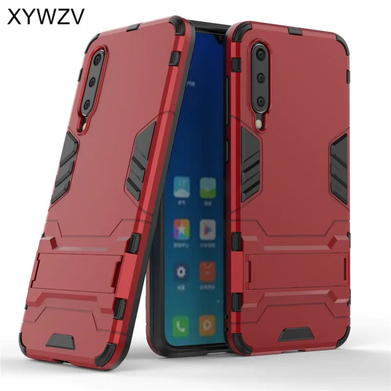 For Xiaomi Mi 9 SE Case Shockproof Armor Soft Rubber Hard PC Phone Back Cover Fundas |